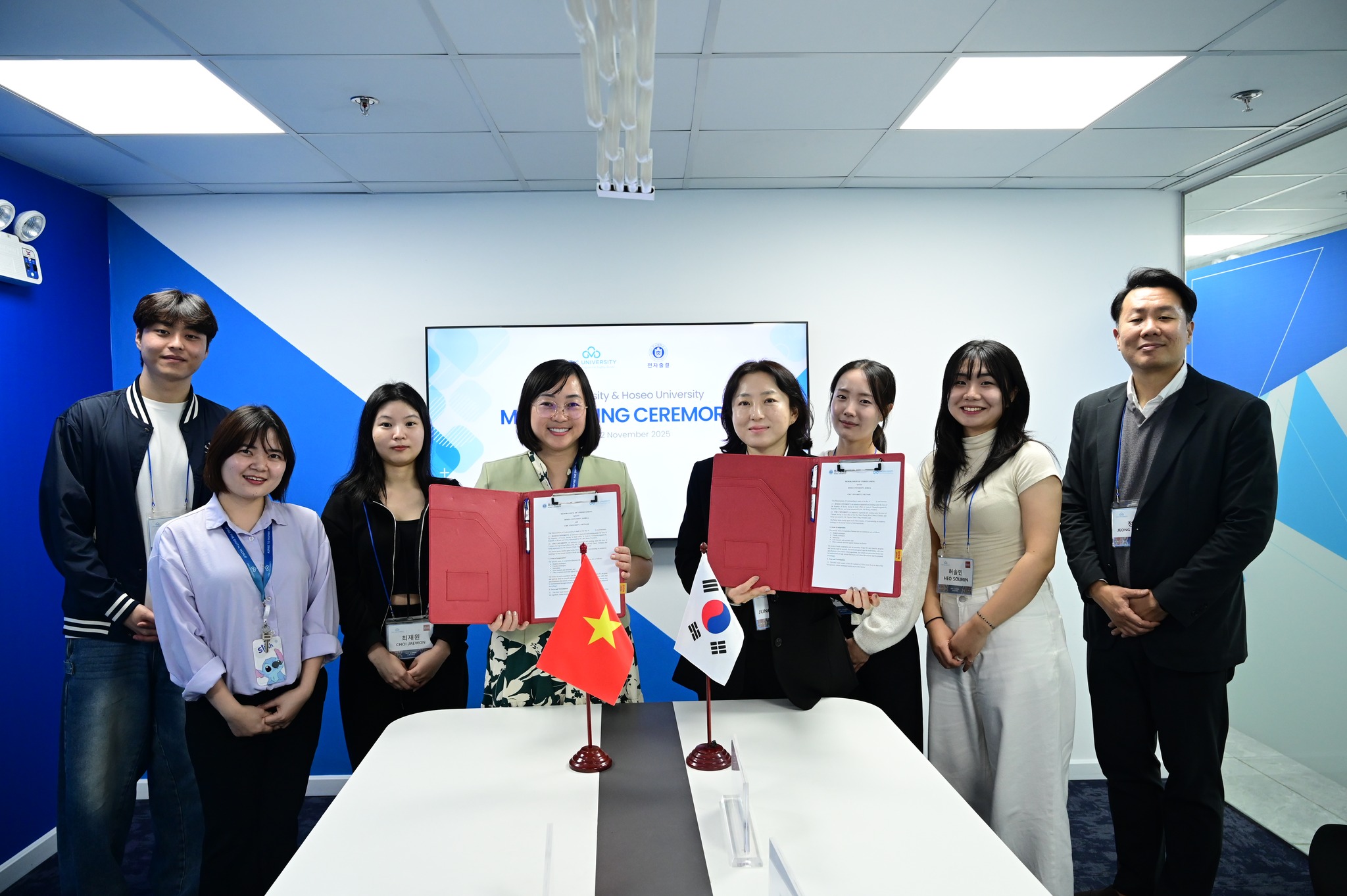 Trường Đại học CMC ký kết Biên bản ghi nhớ hợp tác (MOU) với Trường Đại học Hoseo