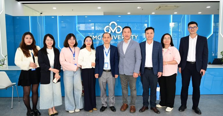 Trường Đại học CMC làm việc với Trường Đại học Khoa học và Công nghệ Đài Cương Đài Loan