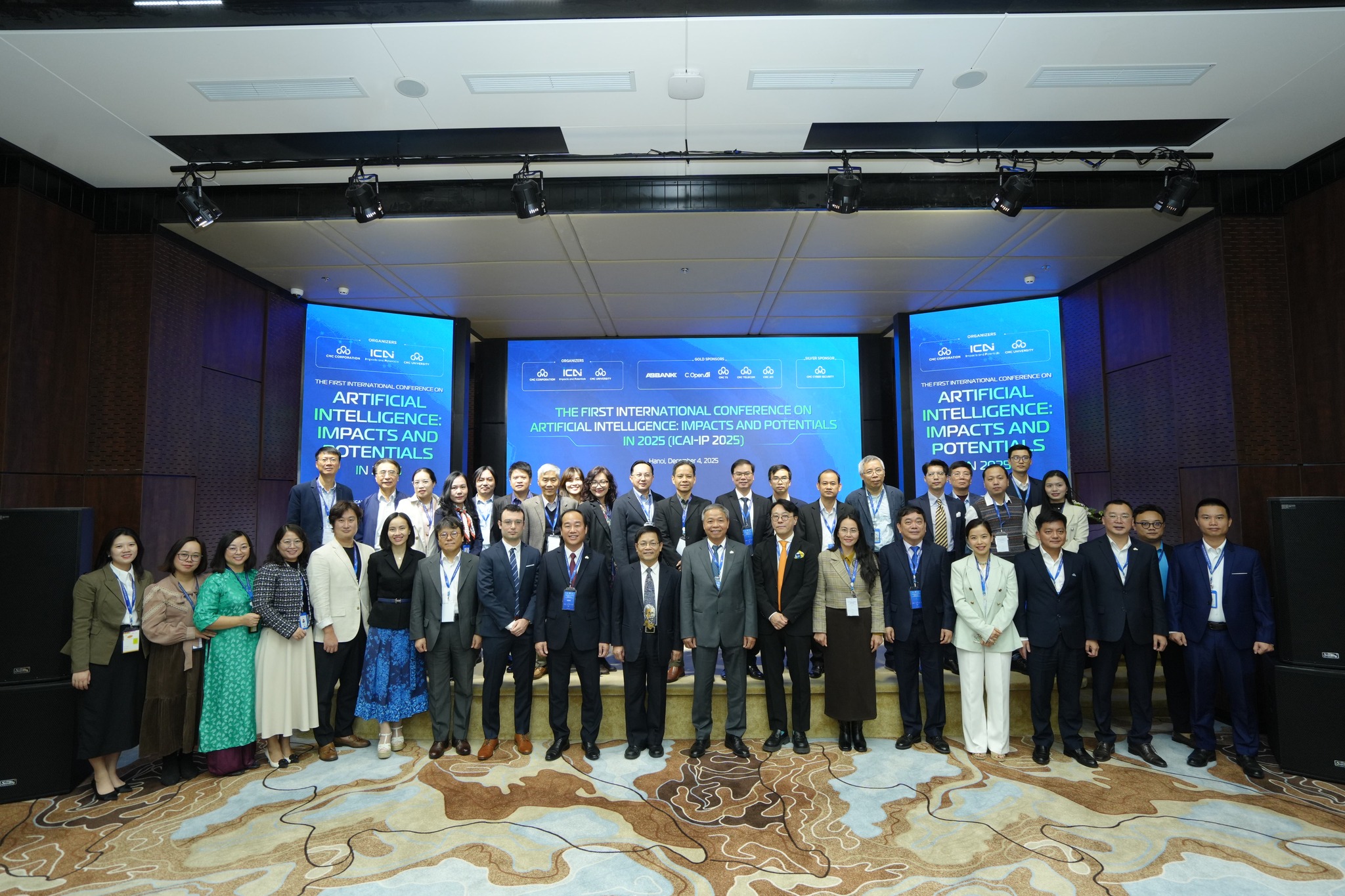 Trường Đại học CMC tổ chức Hội nghị khoa học quốc tế lần thứ nhất về AI ICAI-IP2025