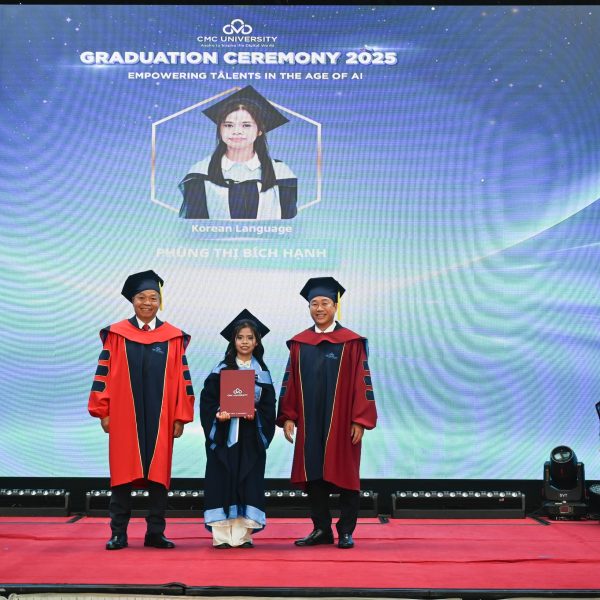 trường đại học cmc Lễ Tốt nghiệp và Trao bằng Cử nhân Khóa 1