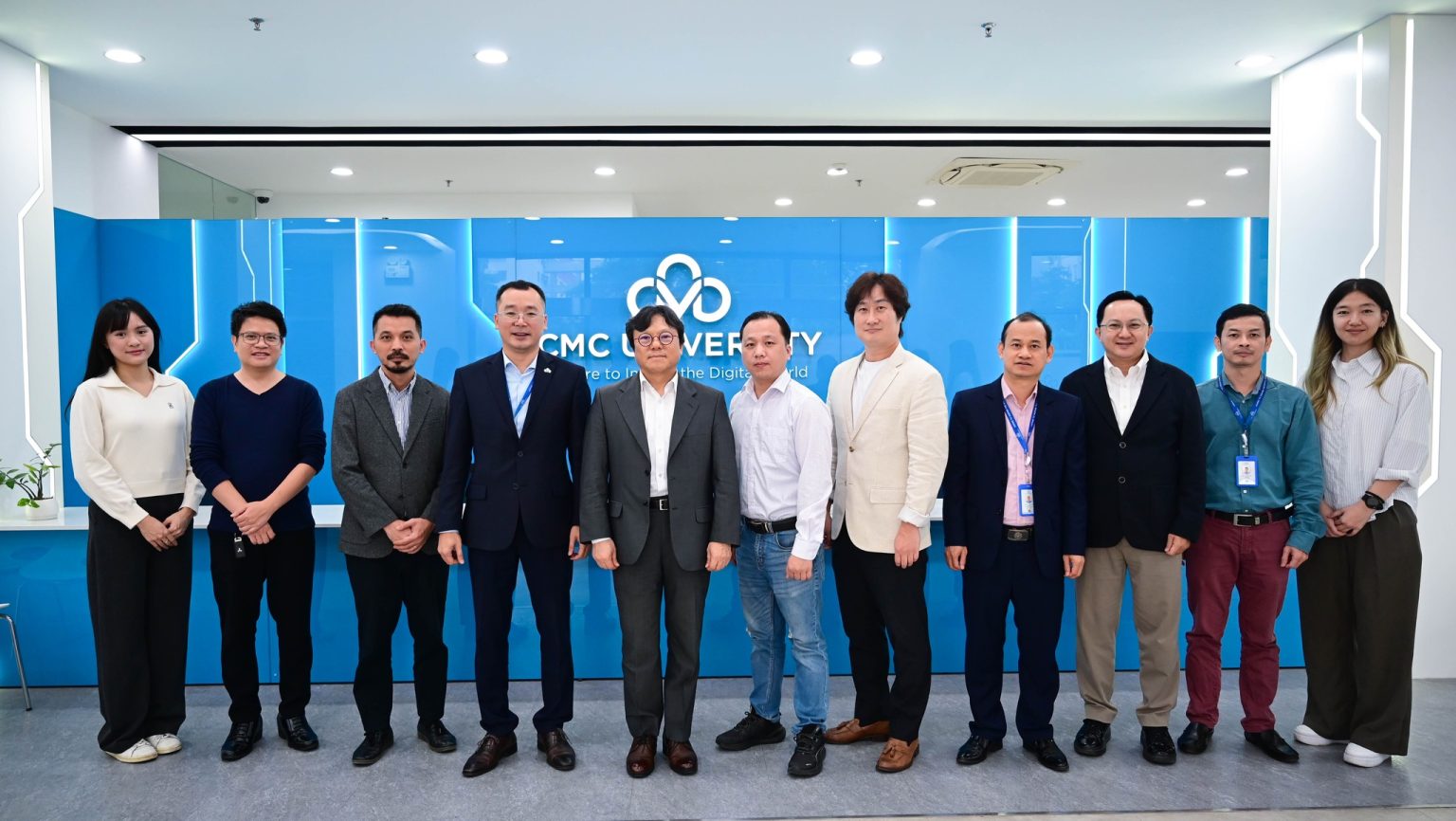 Trường Đại học CMC đón tiếp và làm việc với Viện Nghiên cứu Phát triển Phần mềm nội dung số (CCSRI), Đại học Kyonggi (KGU), Hàn Quốc