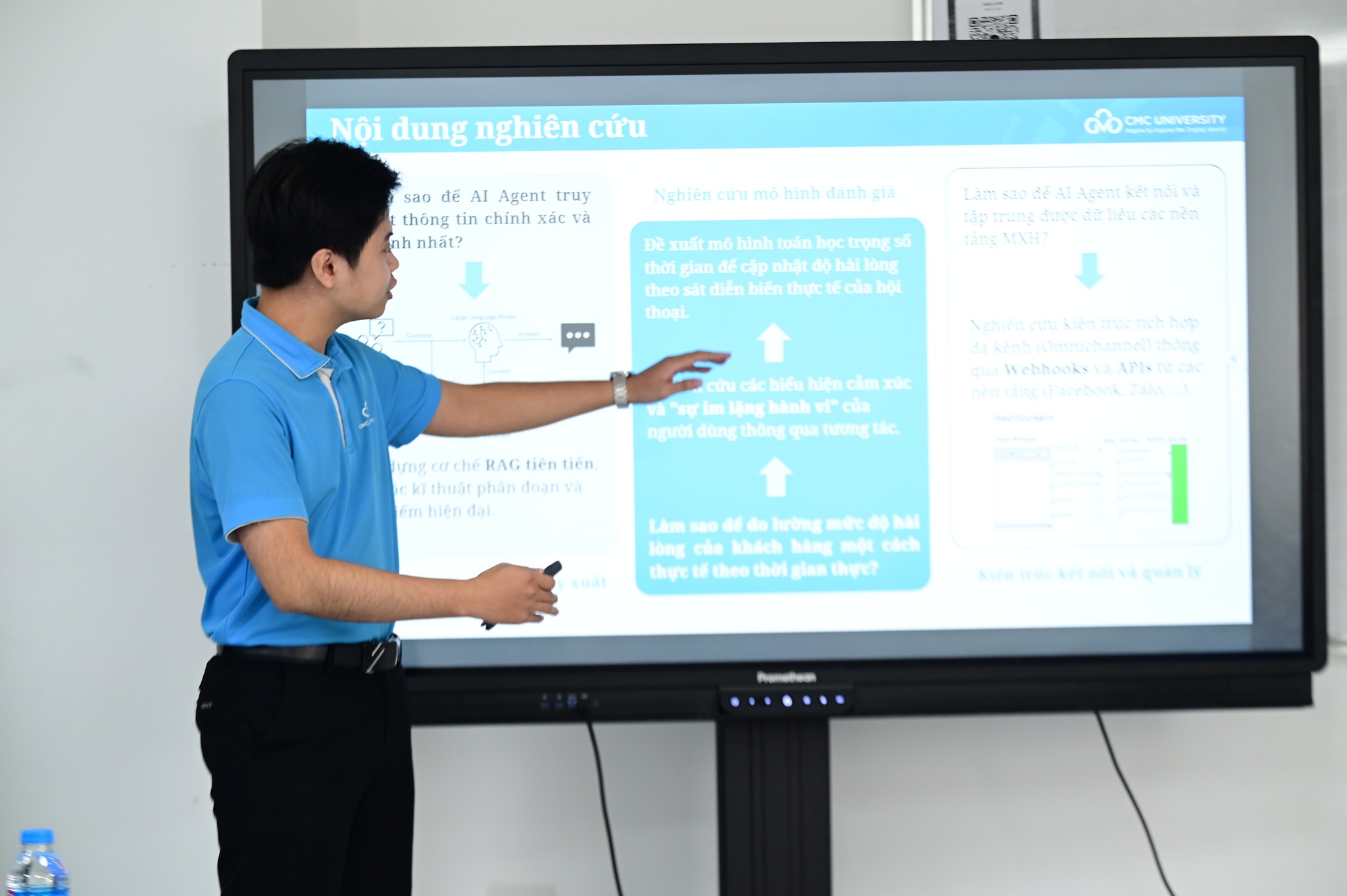 Lễ bảo vệ Đồ án Khóa luận tốt nghiệp Đại học cho sinh viên Trường Đại học CMC