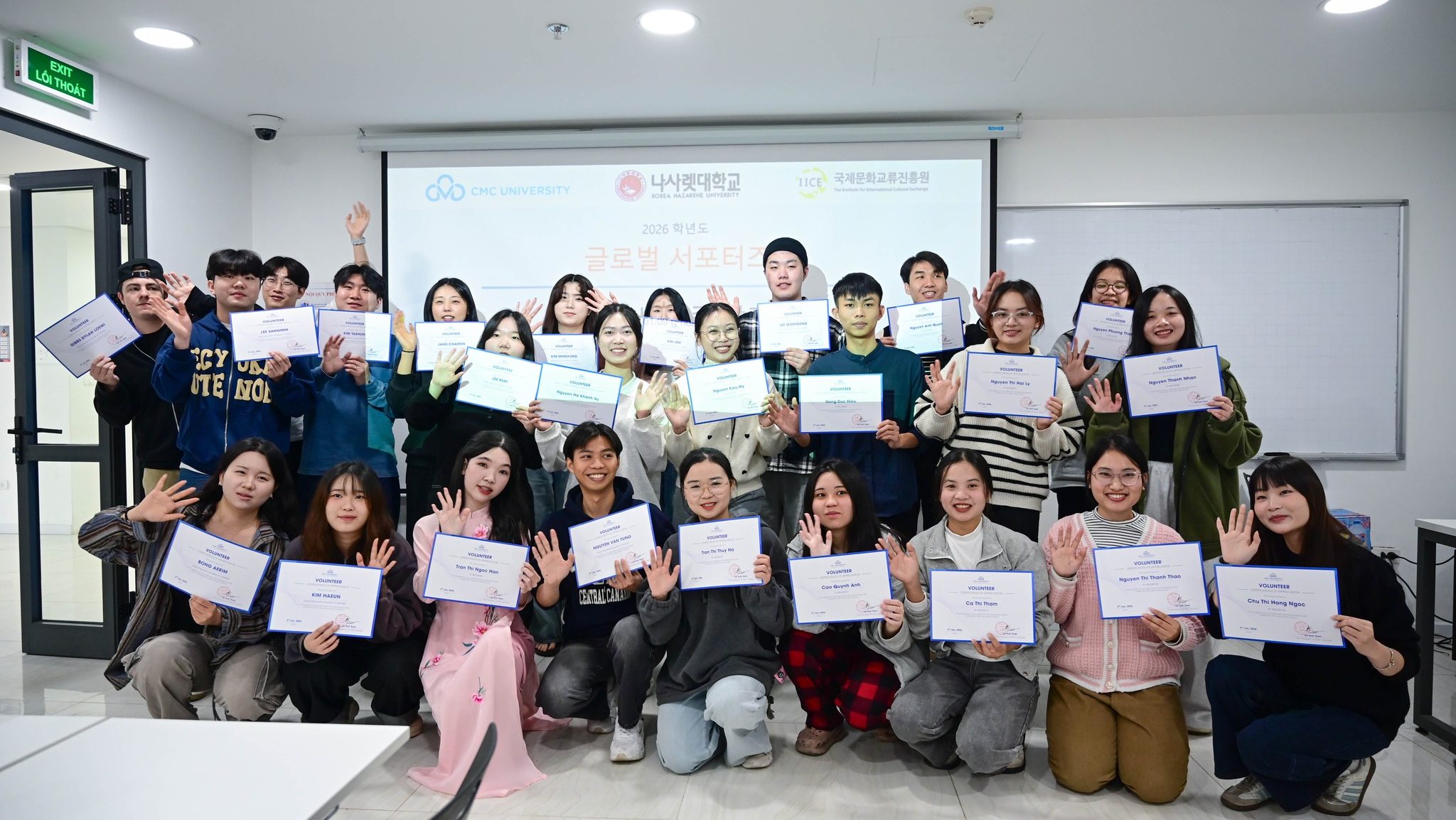 Trường Đại học CMC hợp tác với Trường Đại học Nazarene Hàn Quốc triển khai dự án tình nguyện Global Supporters 2026