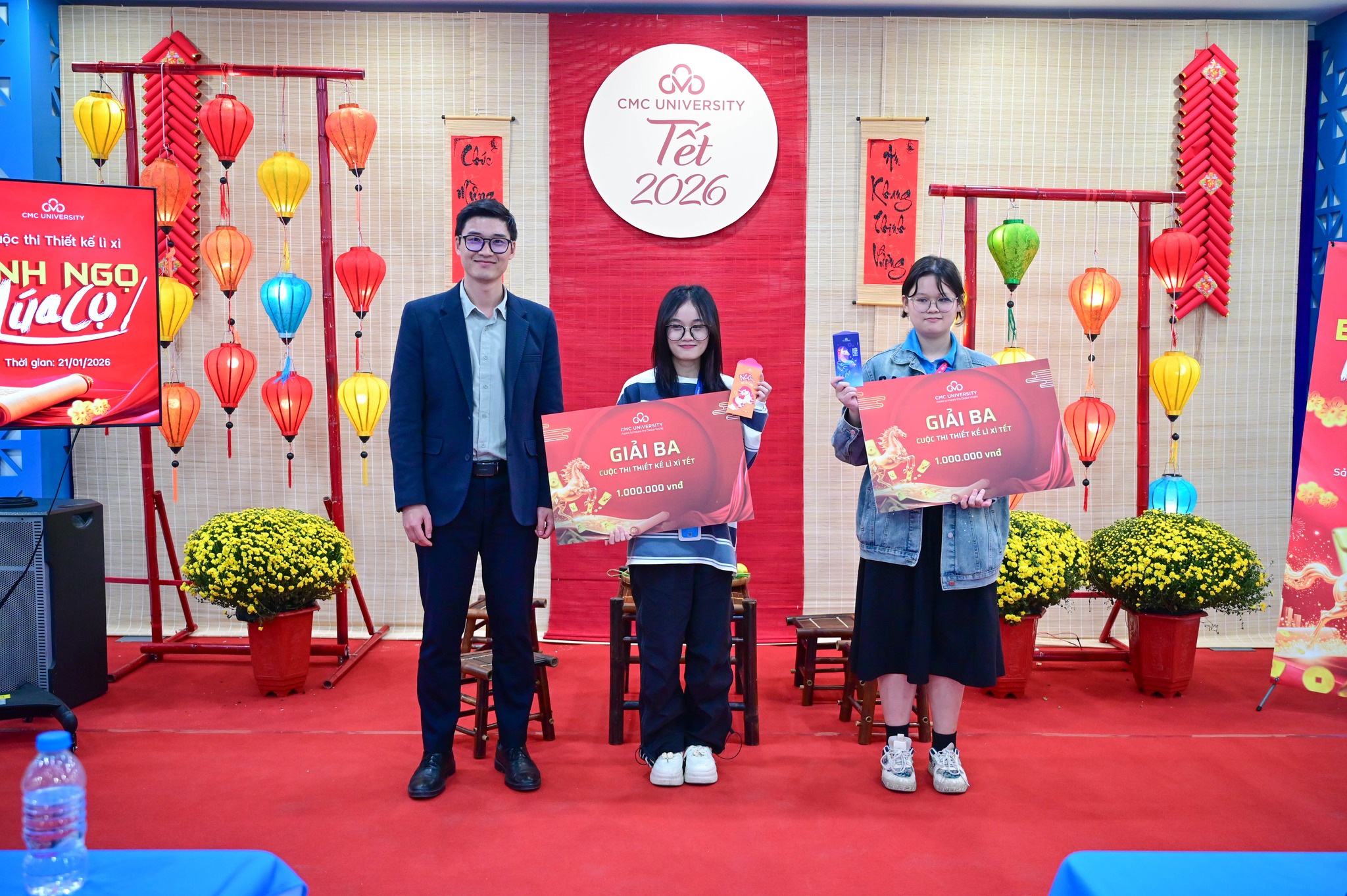 cuộc thi Thiết kế lì xì Bính Ngọ Múa Cọ Trường Đại học CMC