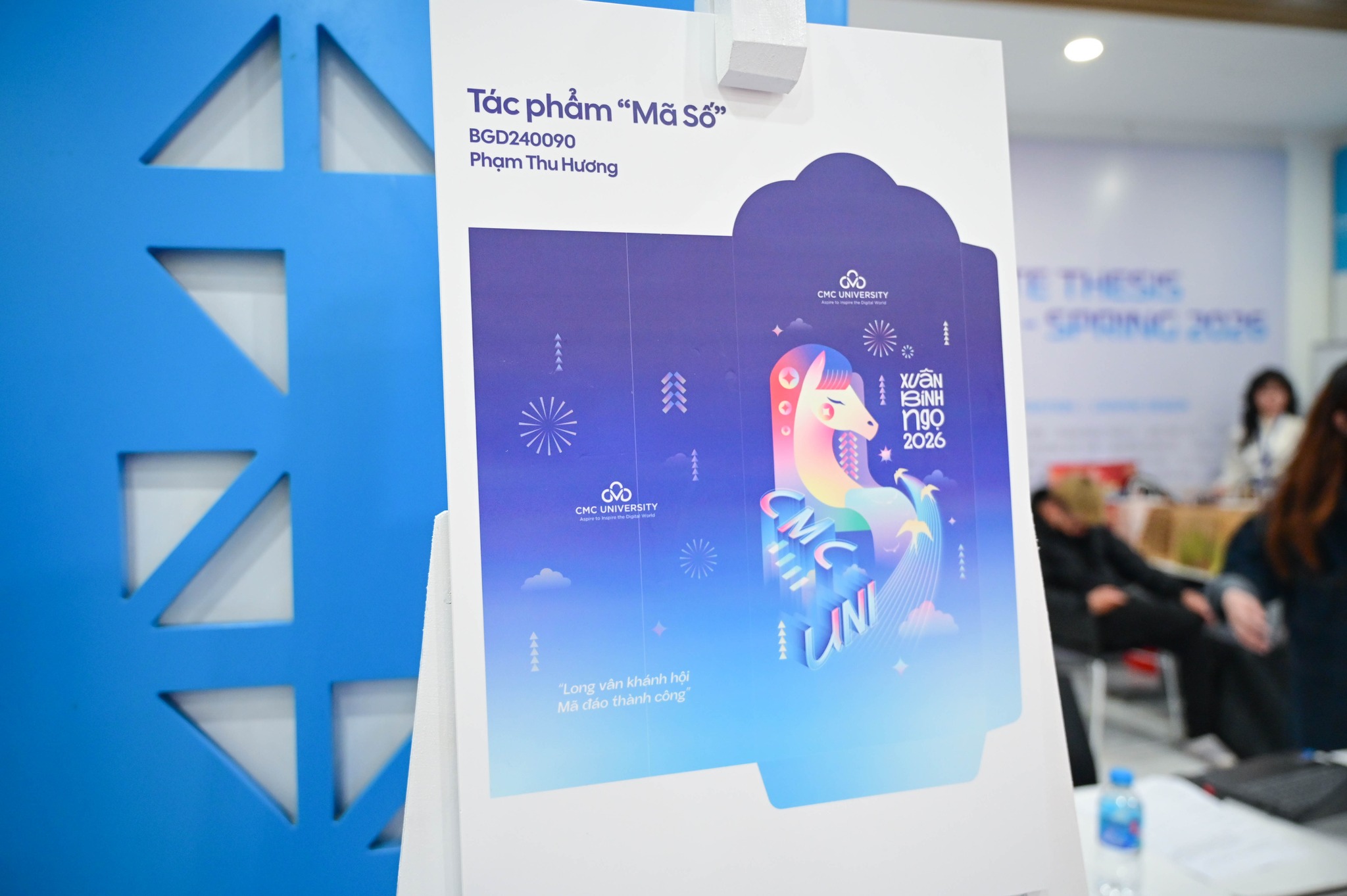 cuộc thi Thiết kế lì xì Bính Ngọ Múa Cọ Trường Đại học CMC