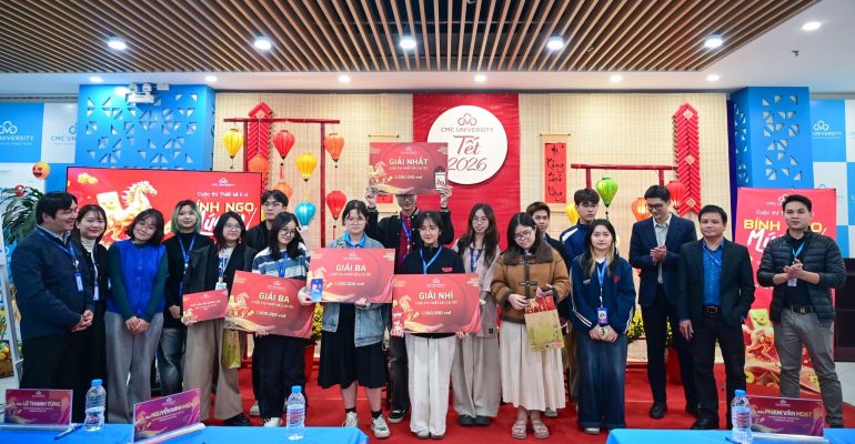 cuộc thi Thiết kế lì xì Bính Ngọ Múa Cọ Trường Đại học CMC