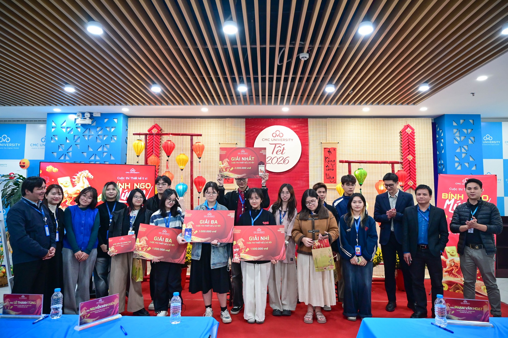 cuộc thi Thiết kế lì xì Bính Ngọ Múa Cọ Trường Đại học CMC