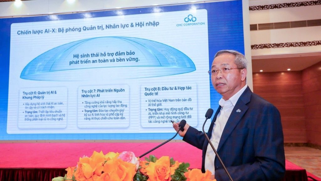Chủ tịch CMC đề xuất AI-X đưa Việt Nam hướng tới nền kinh tế AI