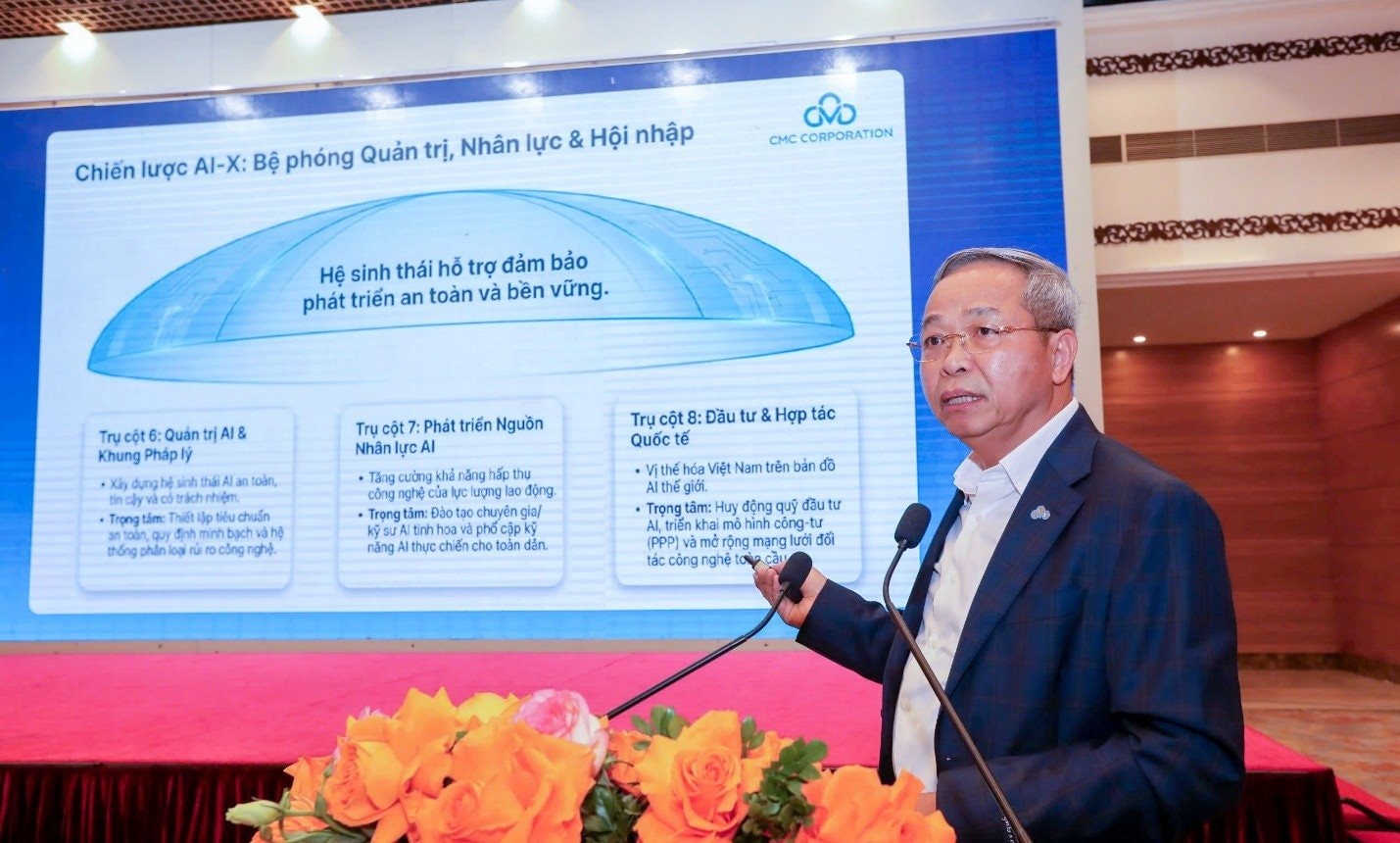 CMC đề xuất AI-X đưa Việt Nam hướng tới nền kinh tế AI