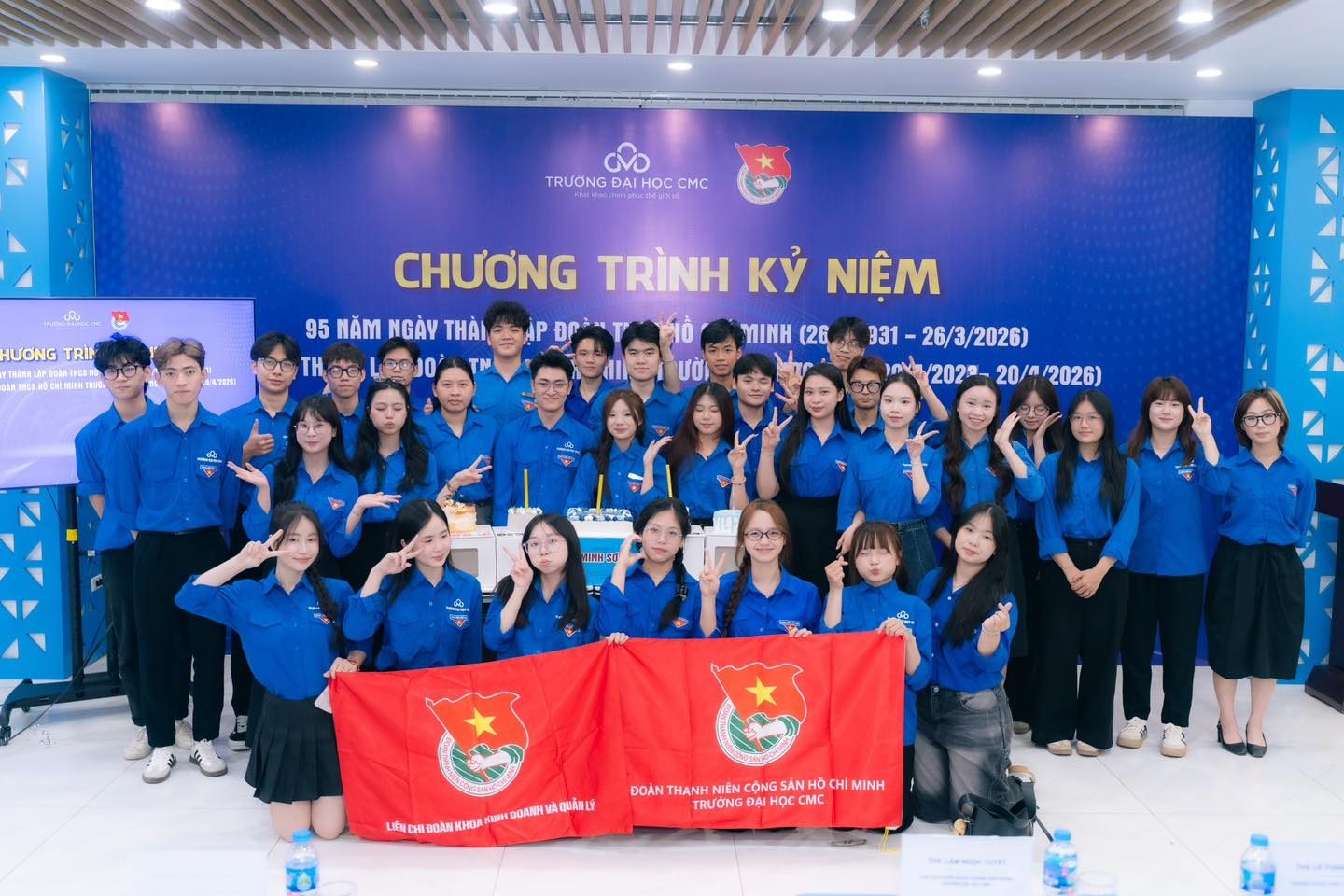 Chào mừng 95 năm Ngày thành lập Đoàn TNCS Hồ Chí Minh và Kỷ niệm 3 năm thành lập Đoàn Trường Đại học CMC
