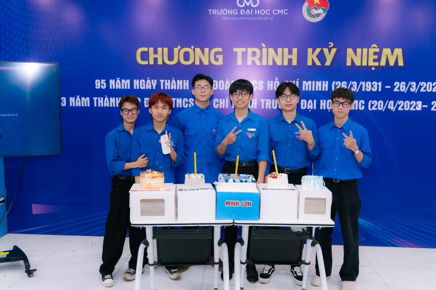 Chào mừng 95 năm Ngày thành lập Đoàn TNCS Hồ Chí Minh và Kỷ niệm 3 năm thành lập Đoàn Trường Đại học CMC