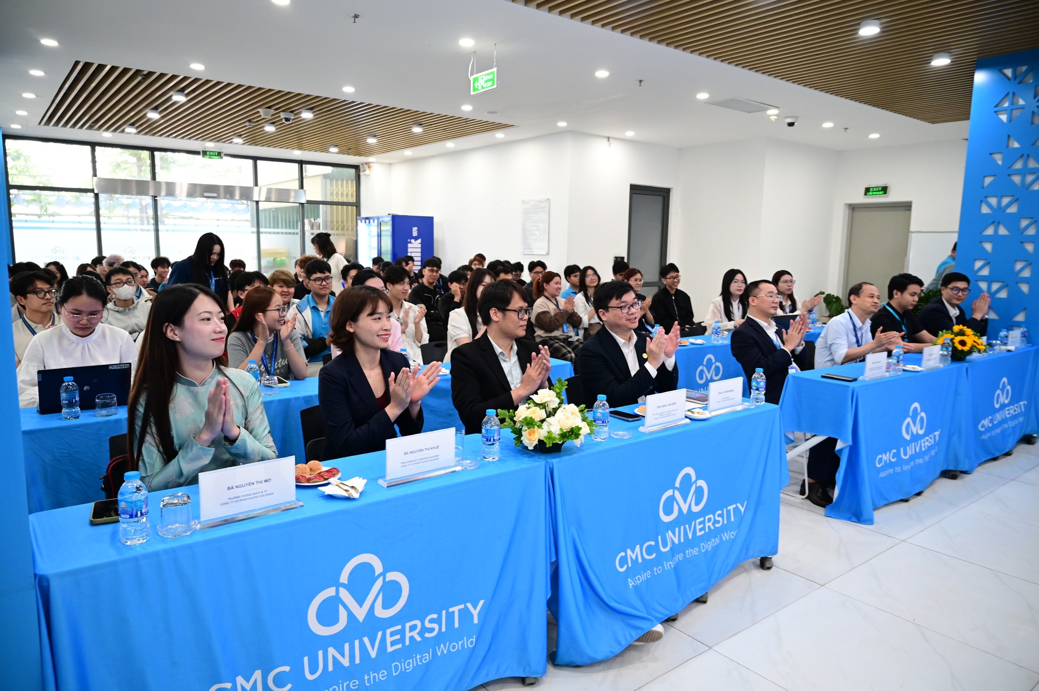 Lễ ký kết Biên bản ghi nhớ hợp tác (MOU) giữa Trường Đại học CMC và Công ty Cổ phần Kaopiz Holdings