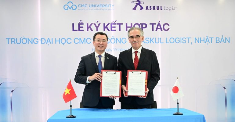 Trường Đại học CMC ký kết hợp tác Chương trình Internship với Công ty ASKUL LOGIST, Nhật Bản