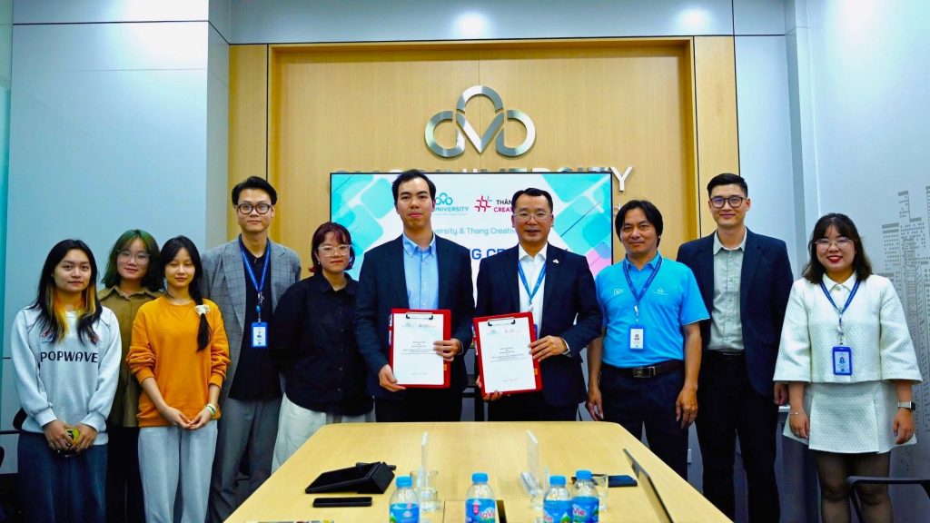 Trường Đại học CMC hợp tác với Thăng Creative Agency: Mở rộng cơ hội thực tập và trải nghiệm thực tiễn cho sinh viên Thiết kế Đồ họa