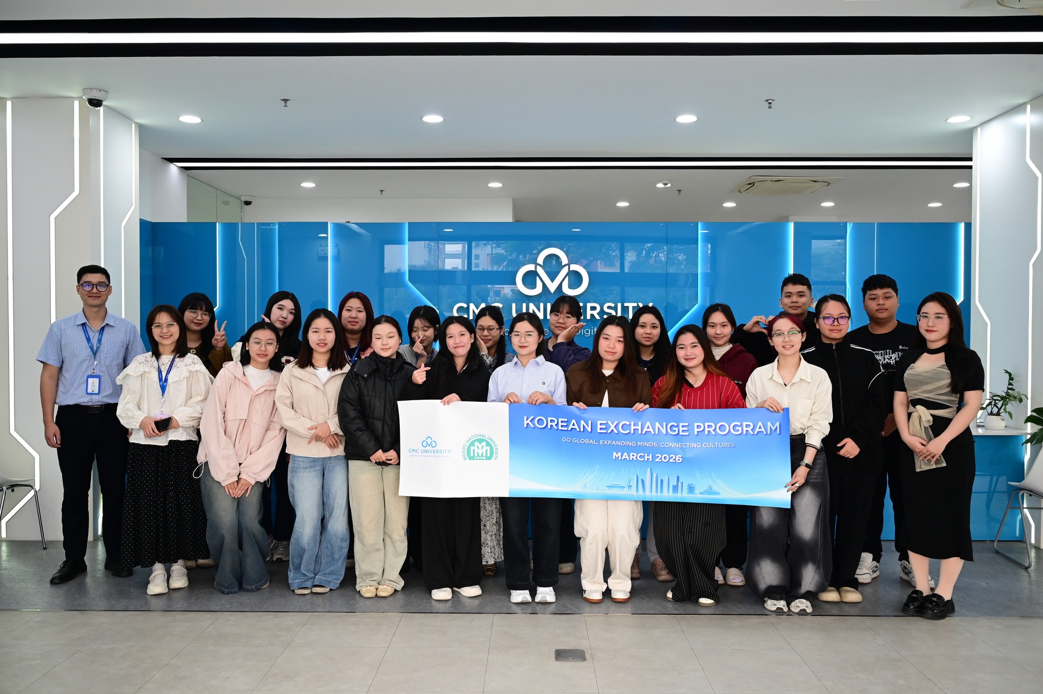 Trường Đại học CMC trao học bổng sinh viên tham gia chương trình trao đổi tại Đại học Mokpo năm 2026