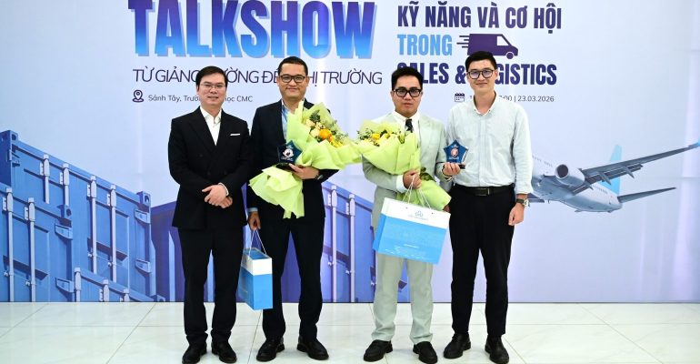 talkshow Sales - Logistics trường đại học cmc