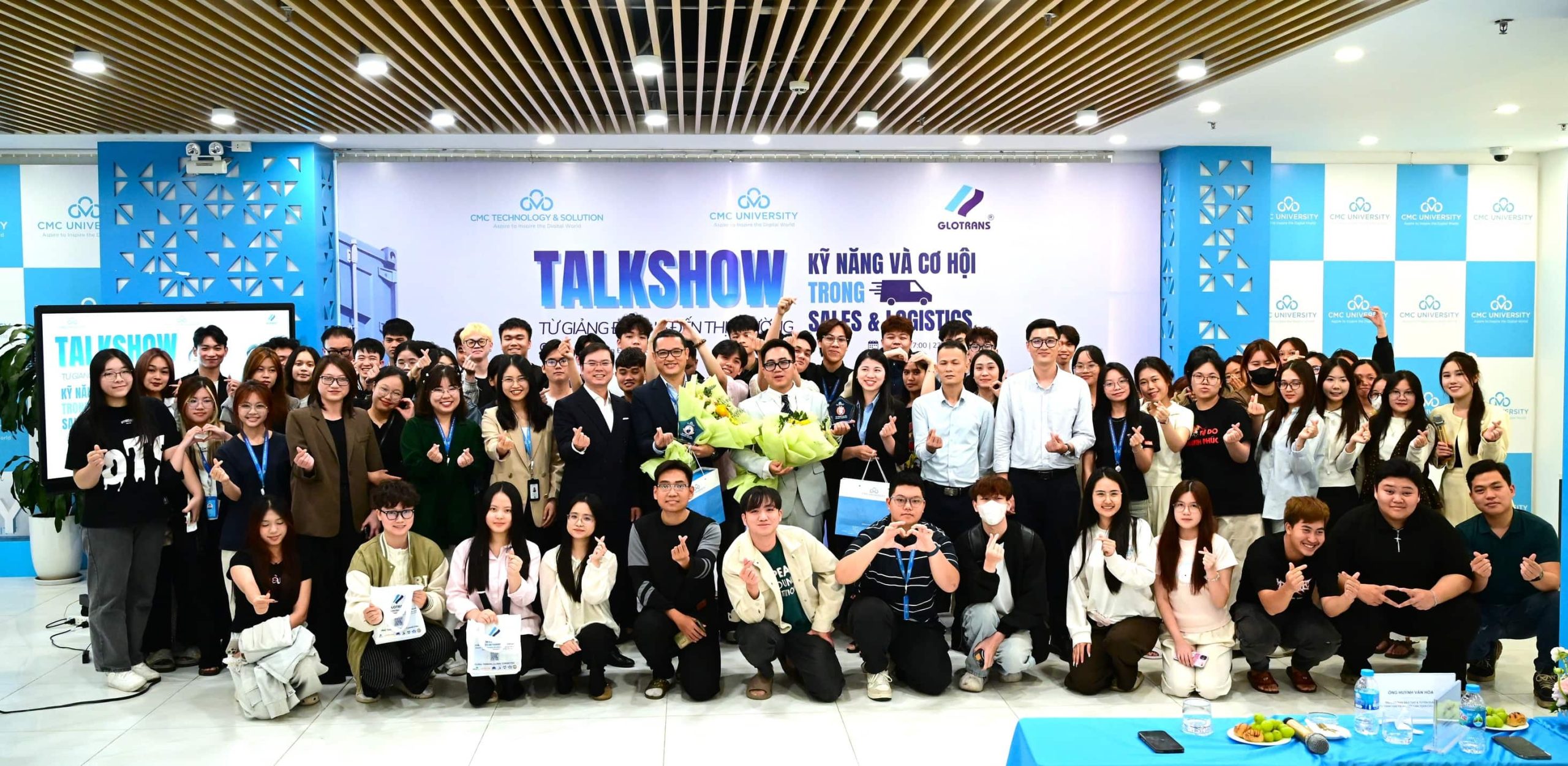 talkshow Sales - Logistics trường đại học cmc